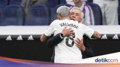 Carlo Ancelotti - Federico Valverde - Liga Spanyol - Valverde Dinilai Nggak Bagus Main di Sayap, Ancelotti Bodo Amat - sport.detik.com - Uruguay