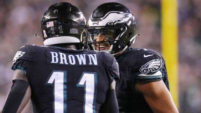 Eagles coach says A.J. Brown not targeting Jalen Hurts with comments - ESPN