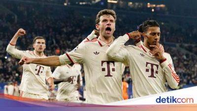 Bayern Munich - Michael Olise - Thomas Mueller - Shakhtar Donetsk - Kim Min - Shakhtar Vs Bayern: Die Roten Pesta Gol 5-1 - sport.detik.com
