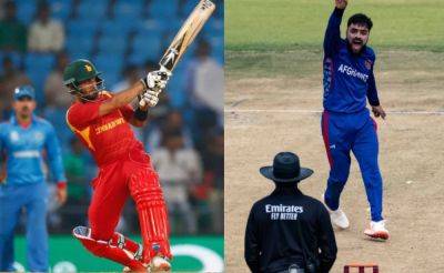 Noor Ahmad - Rashid Khan - Zimbabwe vs Afghanistan Live Score Updates 1st T20I - sports.ndtv.com - Zimbabwe - Uae - Afghanistan - Bangladesh - Pakistan