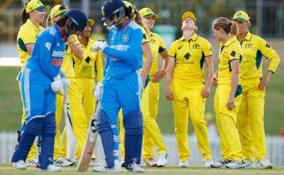 Tahlia Macgrath - Annabel Sutherland - Ashleigh Gardner - Harmanpreet Kaur - Smriti Mandhana - India Women Whitewashed 0-3 By Australia, Smriti Mandhana Century Goes In Vain - sports.ndtv.com - Australia - India
