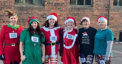 Dumfries Running Club members enjoy festive race at Annan - dailyrecord.co.uk - Scotland - city Santa