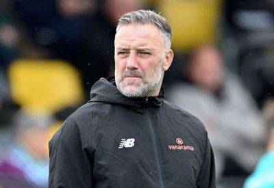 Tonbridge Angels manager Jay Saunders makes his feelings clear after 3-1 home defeat by National League South bottom side Enfield Town