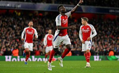 Bukayo Saka Brace Sinks Monaco As Arsenal Eye UEFA Champions League Last 16