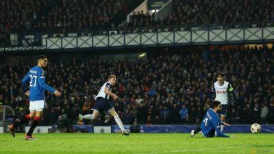 Dejan Kulusevski - Jack Butland - James Tavernier - Fraser Forster - Bertrand Traore - Kulusevski goal allows Spurs to snatch 1-1 draw at Rangers - channelnewsasia.com