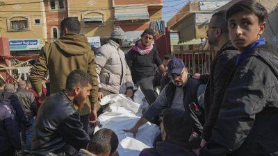 At least 25 Palestinians killed in Israeli air strike on Nuseirat refugee camp in Gaza