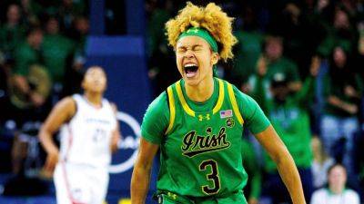 Notre Dame, led by Hidalgo and Miles, hands UConn first loss - ESPN
