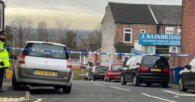 A.Greater - LIVE: Emergency services descend on street after stabbing with nearby school 'on lockdown' - updates - manchestereveningnews.co.uk
