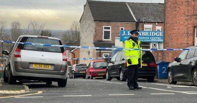 Man rushed to hospital after stabbing as schools placed 'in lockdown'