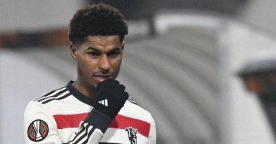 Marcus Rashford subjected to boos by Manchester United fans during Viktoria Plzen win