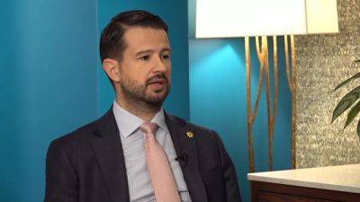Volodymyr Zelensky - Peace - Montenegrin President Jakov Milatović touts Nato membership for Ukraine - euronews.com - Russia - Ukraine - Washington - Montenegro