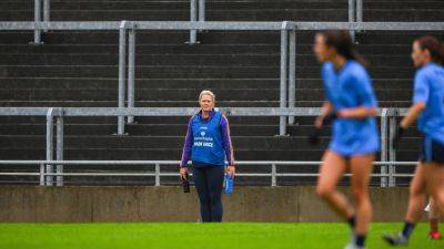 Kilmacud Crokes - Jacqui Hurley swaps the mic for Crokes Maor Uisce bib - rte.ie - Ireland