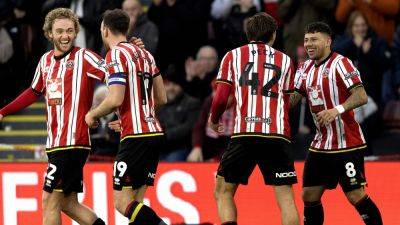 Liam Cullen - Dan Neil - Gustavo Hamer - Championship - Dan Ballard - Andrew Moran - Championship: Sheffield United push clear at the top; Andrew Moran on the mark for Stoke City - rte.ie - Ireland - county Andrew - city Cardiff