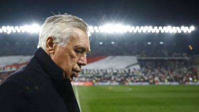 Carlo Ancelotti - Kylian Mbappe - David Alaba - Eder Militao - Dani Carvajal - Eduardo Camavinga - Ferland Mendy - Real manager Ancelotti praises team's attitude in 3-3 draw at Rayo - channelnewsasia.com