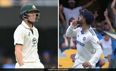 Steve Smith - Travis Head - Virat Kohli - Marnus Labuschagne - Jasprit Bumrah - Nathan Macsweeney - Watch: Virat Kohli's 'Silence' Celebration After Marnus Labuschagne's Dismissal Is Viral - sports.ndtv.com - Australia - India