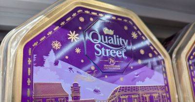 Asda and Sainsbury's selling giant retro Quality Street tin cheaper than B&M, Amazon and more