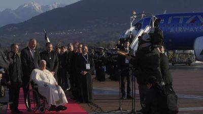 Pope Francis visits French island of Corsica for first time - euronews.com - France - Italy - Vatican - city Santa