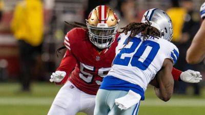 Kyle Shanahan - Jed Jacobsohn - 49ers' De'Vondre Campbell's refusal to enter game likely to lead to suspension: report - foxnews.com - San Francisco - Los Angeles - state California - county Santa Clara