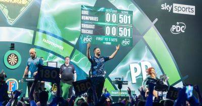 Luke Humphries runs riot at Ally Pally as he kicks off World Darts Championship title defence in style