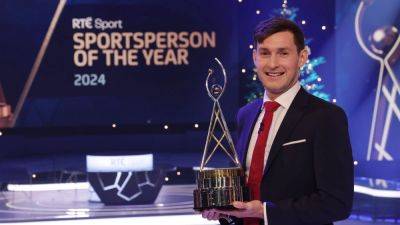 Paul Odonovan - Paul O'Donovan wins RTÉ Sport Sportsperson award for 2024 - rte.ie