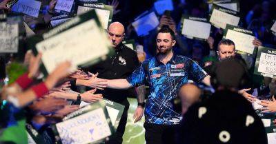 Luke Humphries needs less than 16 minutes to get title defence up and running