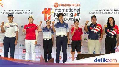 109 Pegolf Junior Beraksi di Penghujung Tahun - sport.detik.com - Australia - China - Indonesia - India - Thailand - Malaysia