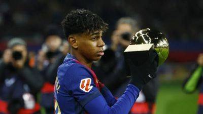 Barcelona's Yamal to miss Atletico clash with ankle injury - channelnewsasia.com - Spain