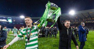 James Brown - Can I (I) - Eddie Easson - Neil Renton - Patrick Stewart - Celtic send Rangers fans into trophy meltdown as Hotliners throw the history books at each other - dailyrecord.co.uk - Scotland - Jersey - county Park