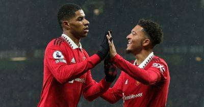 Jadon Sancho has sent clear message to Marcus Rashford as Man United option emerges