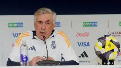 Real Madrid's Ancelotti wary of Pachuca ahead of Intercontinental Cup showdown