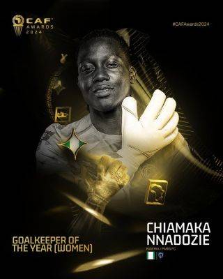 CAF Awards: Nadozie retains Best Women Goalkeeper crown