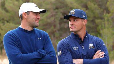 Rory Macilroy - Bryson Dechambeau - Brooks Koepka - U.S.Open - Phil Mickelson - Kevin C.Cox - Bubba Watson - Scottie Scheffler - Bryson DeChambeau hits Scottie Scheffler's dad with errant tee shot in LIV-PGA showdown, broadcast says - foxnews.com - state Nevada