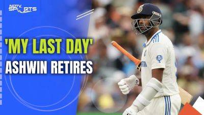 'My Last Day' - Ashwin Retires From International Cricket