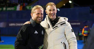 Brendan Rodgers - Kasper Schmeichel - Joe Hart - Kasper Schmeichel's new Celtic song tells you what the fans are thinking as 40ft banner showed him shoes he had to fill - dailyrecord.co.uk - Portugal