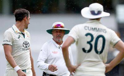 Watch: Mitchell Starc Left Visibly Annoyed By Repeated Rain Delays, Pleads To Umpire