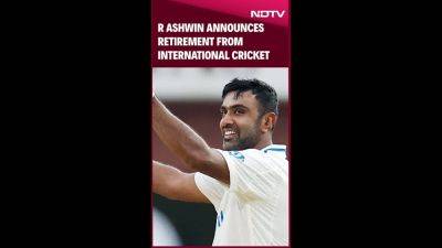 Spin Legend Ravichandran Ashwin Announces Retirement From International Cricket