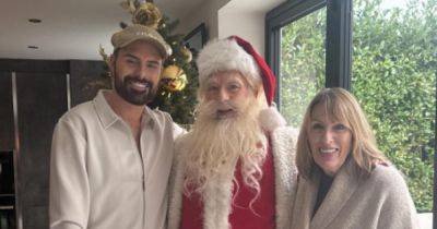 Rylan Clark gets same message as he welcomes Father Christmas into home with mum Linda