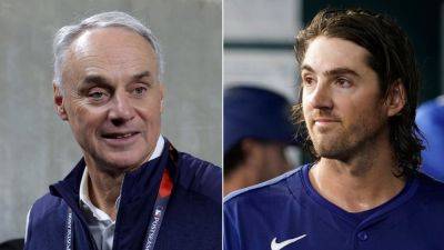 Rob Manfred - Kevin Gausman - Blue Jays' Kevin Gausman takes swipe at MLB Commissioner Rob Manfred - foxnews.com - state Texas - county Arlington