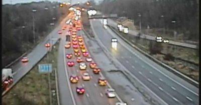 Man in his 60s rushed to hospital with serious injuries after motorbike crash on M66