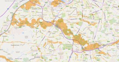Flood alert issued covering huge parts of Greater Manchester as rain batters region