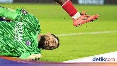 Gianluigi Donnarumma - parís saint Germain - Les Parisiens - Paris Saint-Germain - Cedera Wajah Mengerikan Donnarumma - sport.detik.com - Monaco - Indonesia