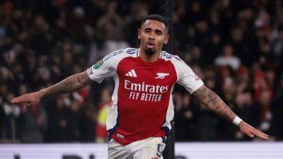 Arsenal's hat-trick hero Jesus set for another battle with Palace on Saturday