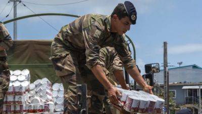 French troops deliver 120 tonnes of aid to Mayotte ahead of President Macron's Thursday visit
