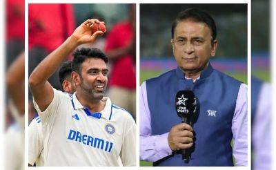 On Ravichandran Ashwin's Successor In Team India, Sunil Gavaskar's Massive "Ahead Of Him" Verdict For Youngster