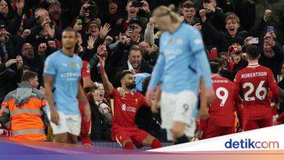 Top Skor Liga Inggris: Salah Intai Haaland, Beda 1 Gol!