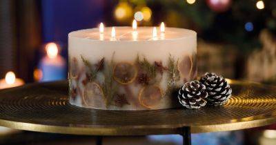Aldi's selling XXL Christmas candles for £70 less than 'lookalike' luxury brand