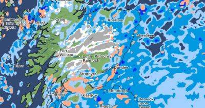 Met Office UK weather map shows when snow will hit parts of UK this week