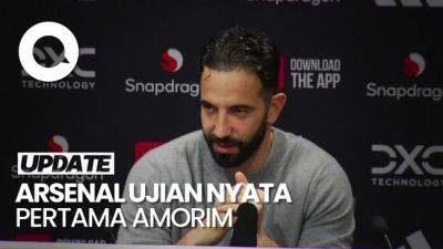 Video Amorim: MU Harus Main 'Berani' Lawan Arsenal