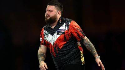 Michael Smith - Alexandra Palace - James Wade - Scott Williams - Former world darts champion Michael Smith crashes out at first hurdle - rte.ie - India - county Smith