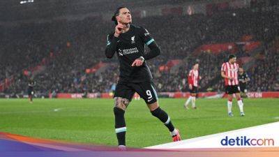 Andy Carroll - Darwin Núñez - Jan Bednarek - Joachim Andersen - Liga Inggris - Darwin Nunez Bukan Pemarah Lagi - sport.detik.com - Uruguay - Liverpool